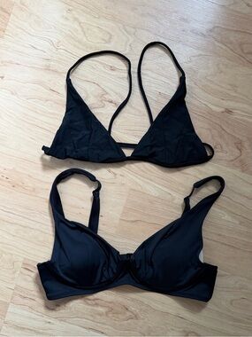 2 Bikini Tops (Whitefox & Bikini Village) - Medium